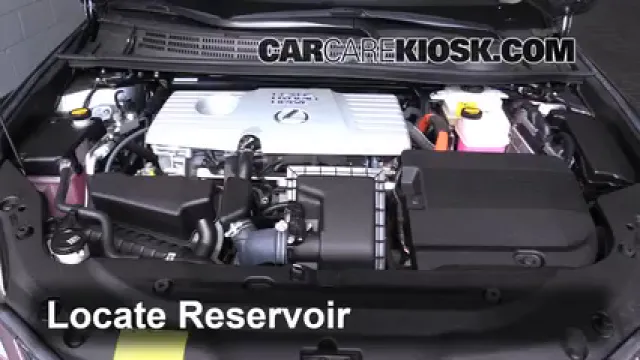 2014 Lexus CT200h 1.8L 4 Cyl. Liquide essuie-glace Ajouter du liquide